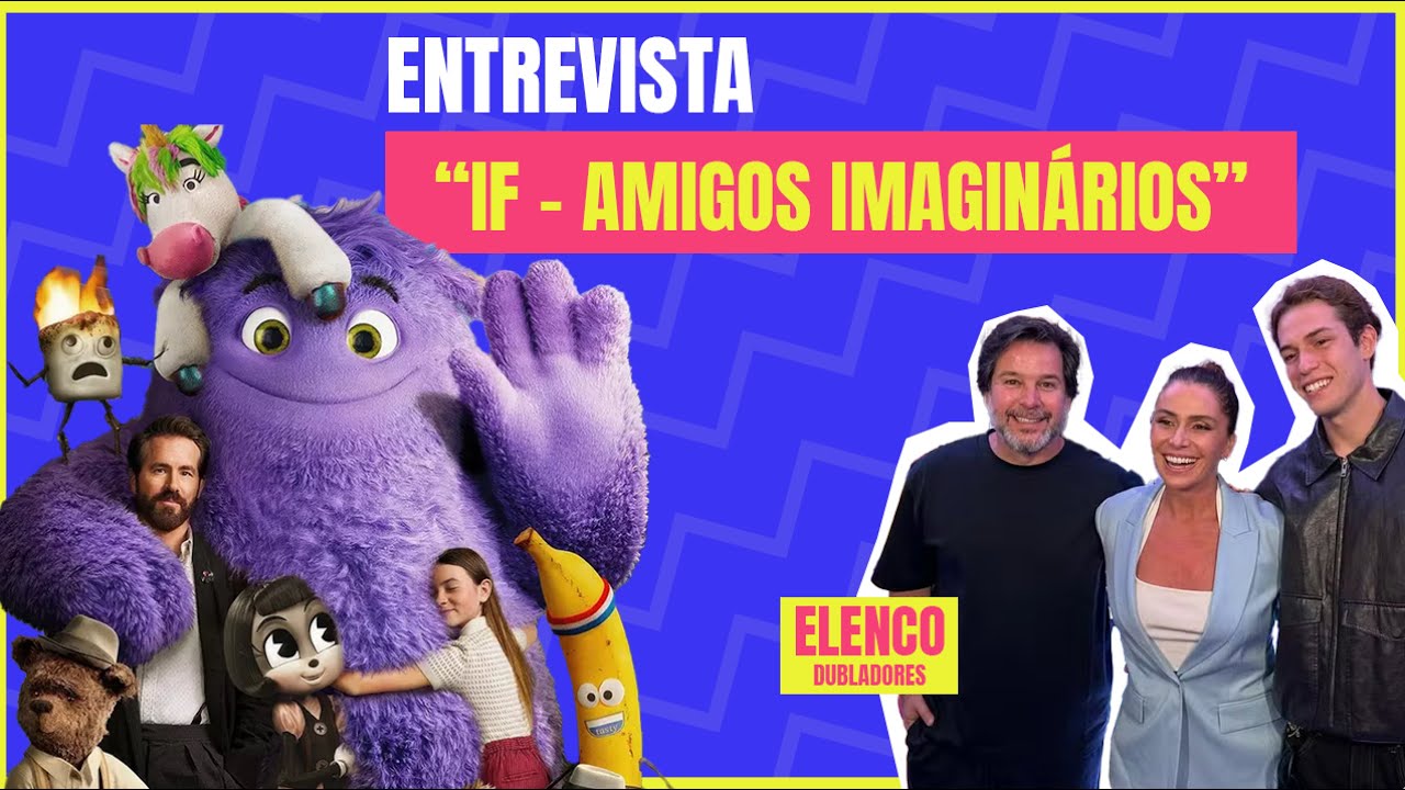 REENCONTRO DE O CLONE? GIOVANNA ANTONELLI E MURILO BENÍCIO JUNTOS NA DUBLAGEM DE AMIGOS IMAGINÁRIOS