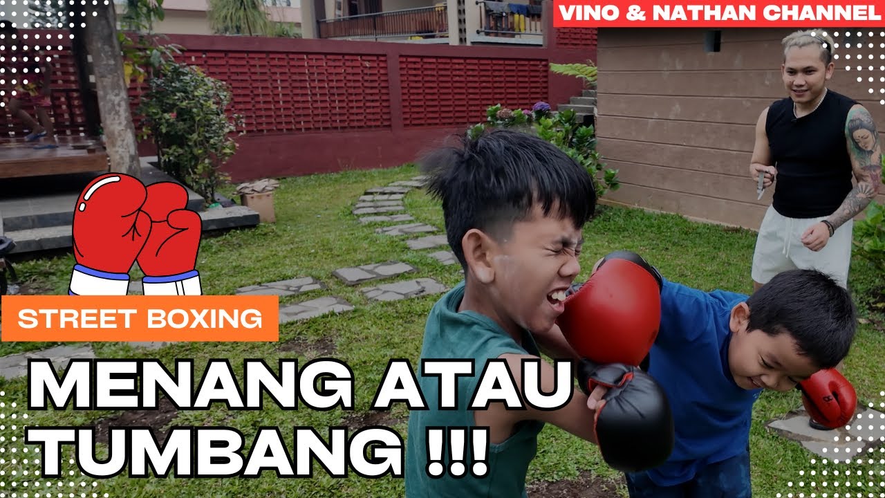 Heboh! Street Boxing Bareng Keluarga, Siapa yang Tumbang Duluan!? 🥊🔥