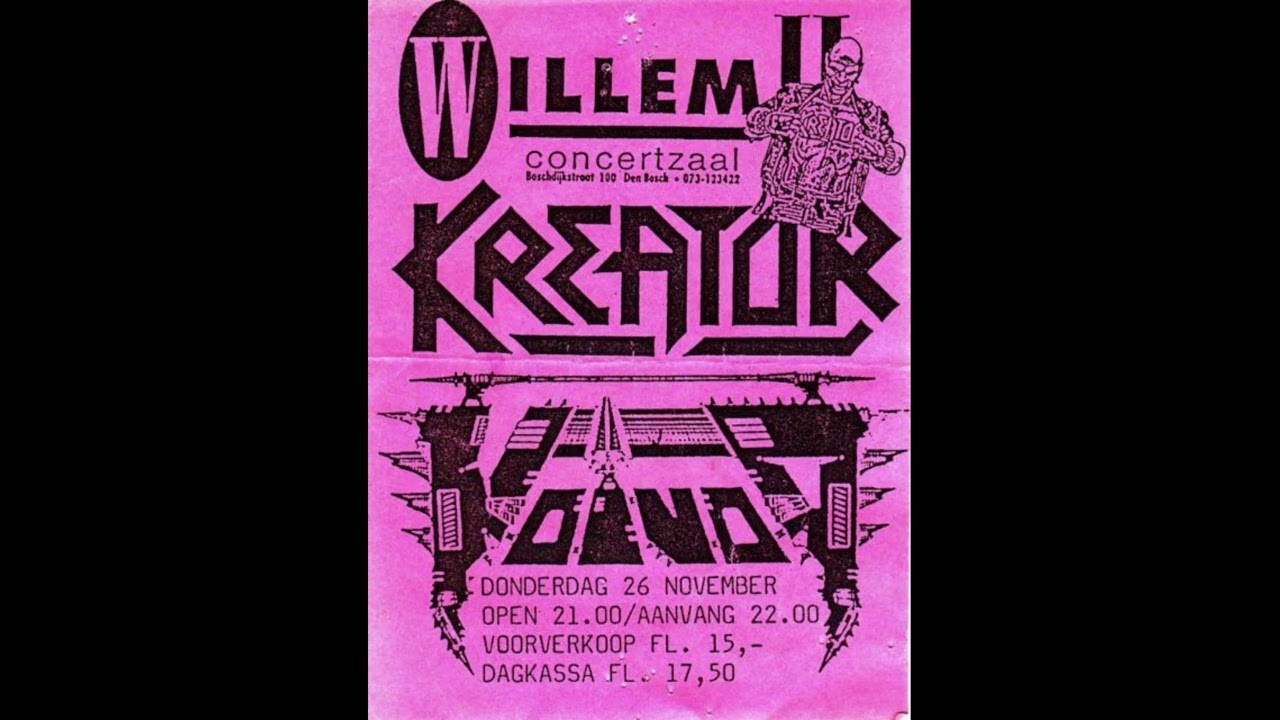 Voivod (Can) Live @ Willem II, Hertogen Bosch, The Netherlands. November 26th 1987 (2026 Re-Rip)
