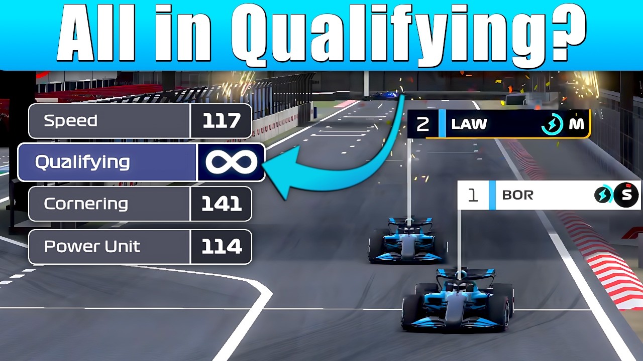 Квалификация слишком эффективна!? | Эксперименты в F1 Clash