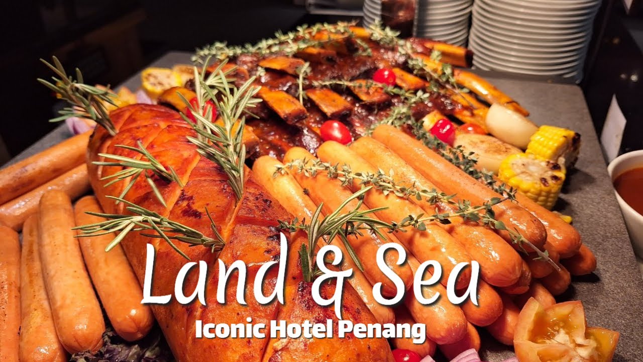 Ужин «Шведский стол» «Земля и море» в отеле Iconic Hotel Penang