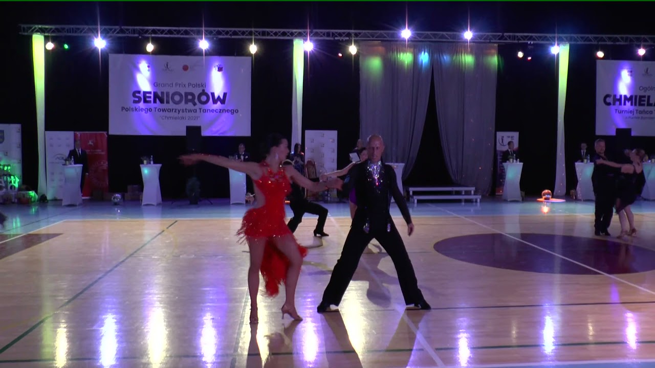 Katarzyna Borkowska i Tomasz Solarz Krakowska Szkoła Tańca - GPP Senior 1 LA Krasnystaw - pasodoble