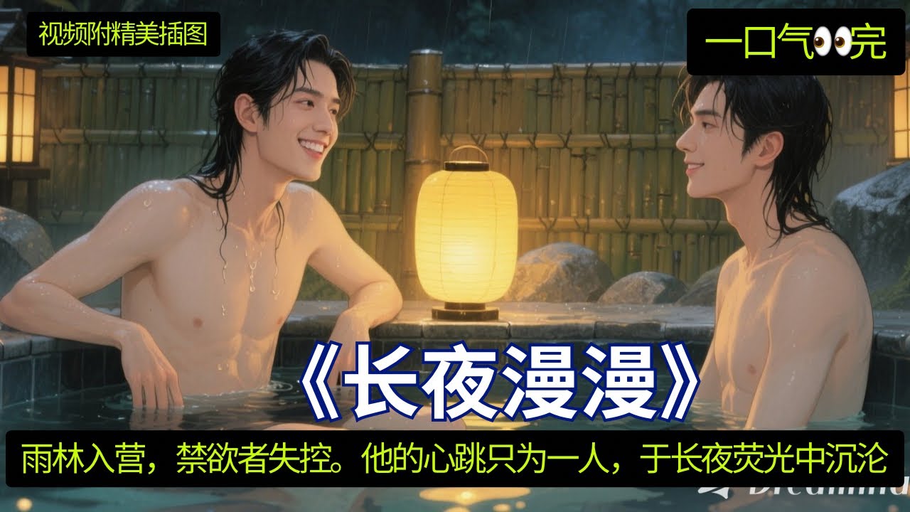 《长夜漫漫》 一口气看完 ✨ 初吻生涩而温柔。开始时只是双唇的轻触，像蝴蝶停在花瓣上那般小心翼翼。然后蓝忘机的手移到魏无羡颈后，稍稍加深了这个吻。魏无羡的手环上蓝忘机的腰，将他拉近。#忘羡 #bl 