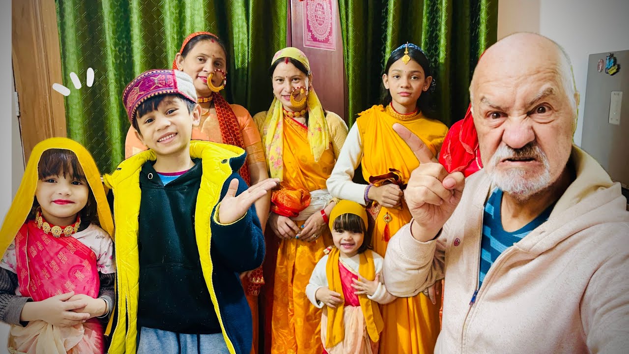 Pahadi Rocked Sasur Ji Schoked  🤣 | Negi & Family