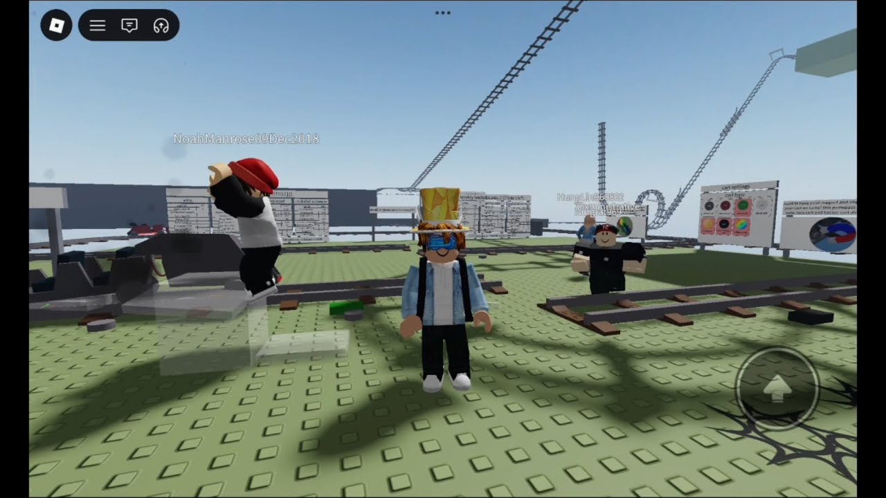 Roblox: cart ride around nothing for destroy the cart of explosion that players Gameplay Part 21