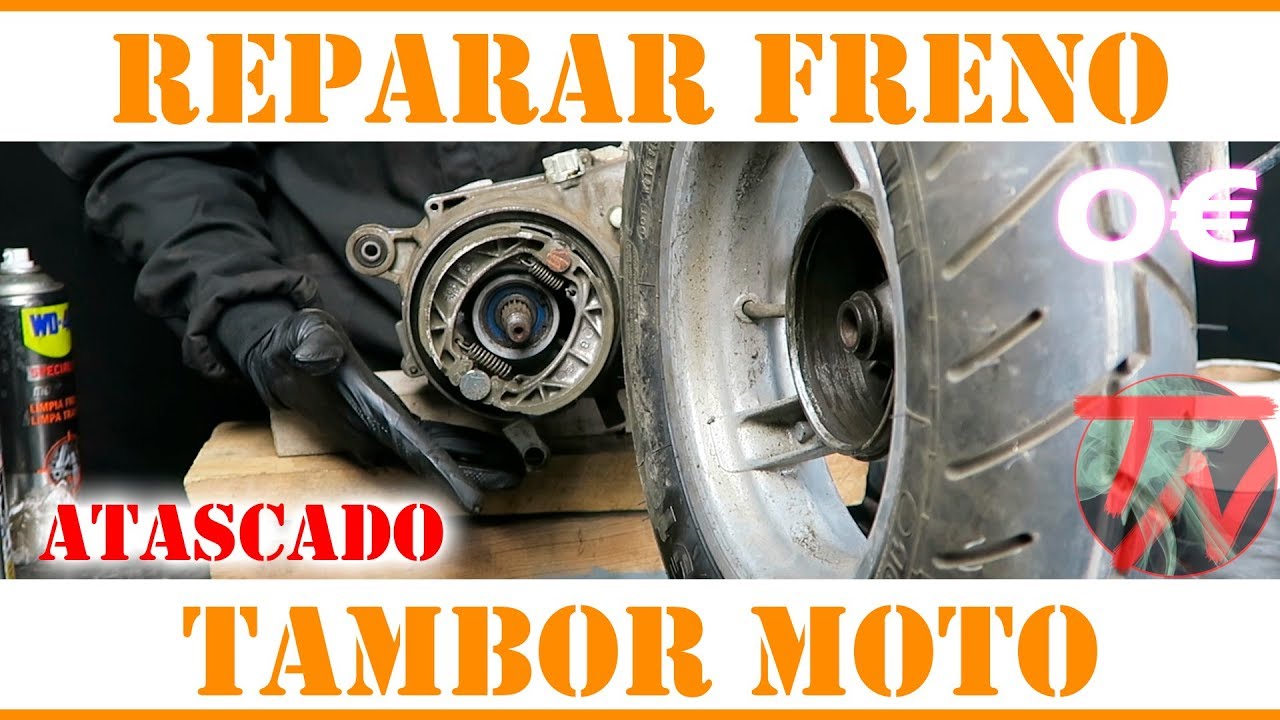Mantenimiento FRENO tambor moto GRATIS 🛵💲