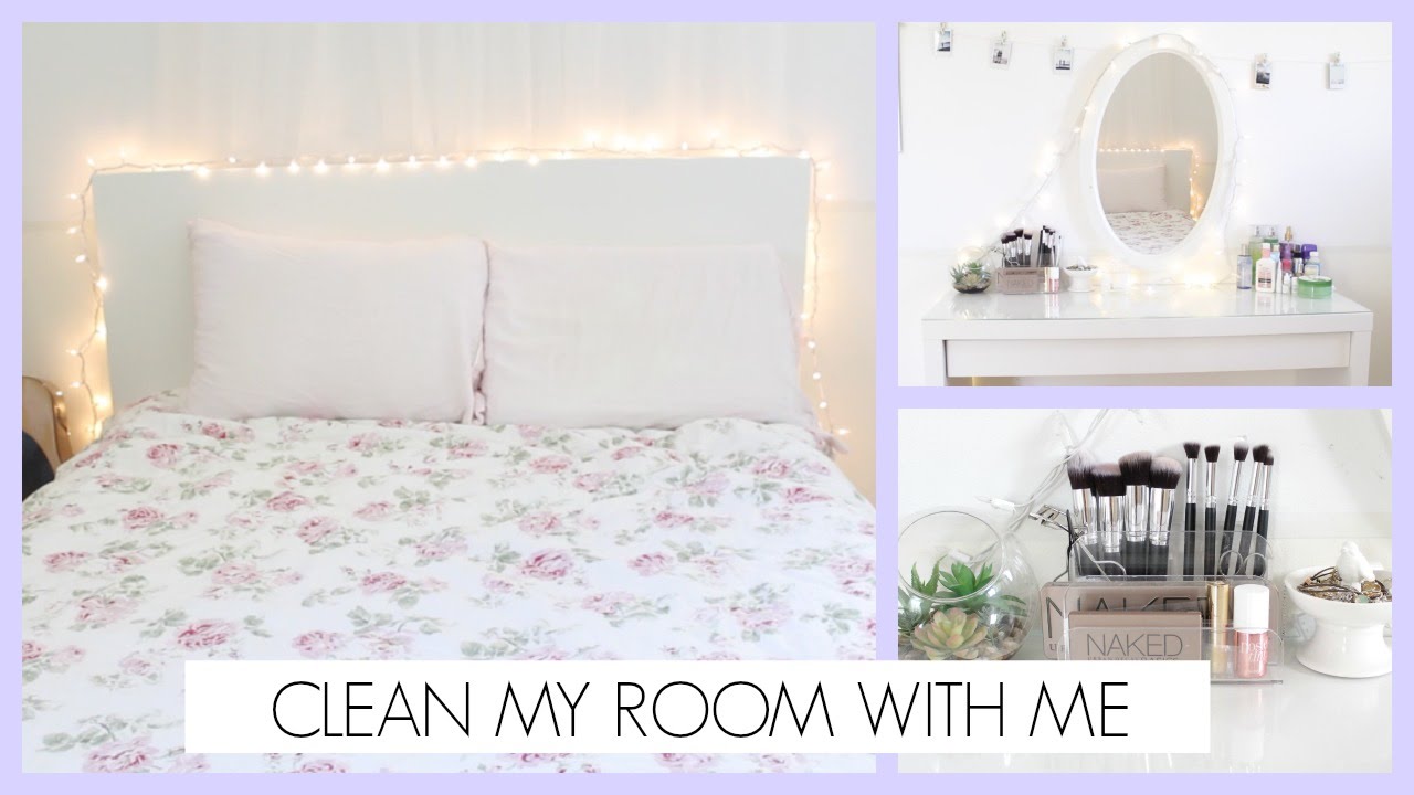 ♡ Clean My Room With Me 2016 l MakeupxMia ♡