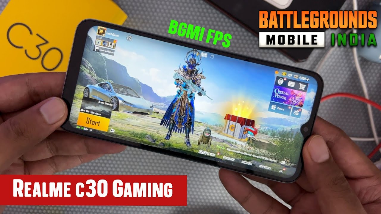 Realme C30 BGMI Gaming Test with FPS & Heating | Best Gaming Smartphone under 10,000 ?