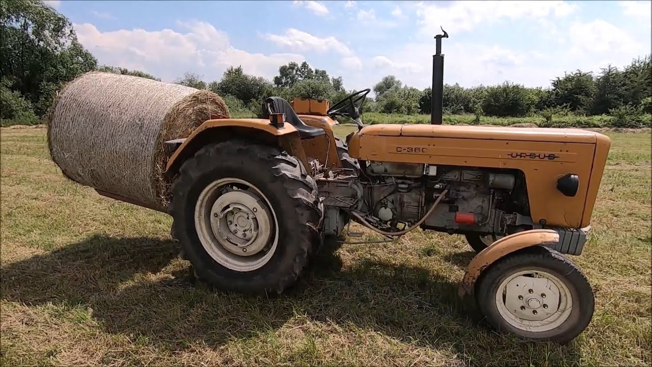 Zwożenie Siana w Balotach/ Wymiana Oleju w C-360