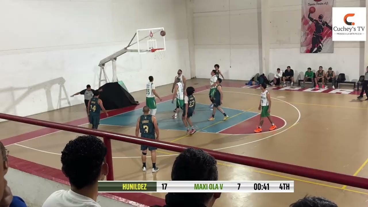🏀Liga Municipal de Basquetbol Poza Rica🏀 Varonil - 1 Fza (Ene26) J1️⃣ 👑HUMILDEZ 🆚 🌊OLA VERDE 🏆FINAL