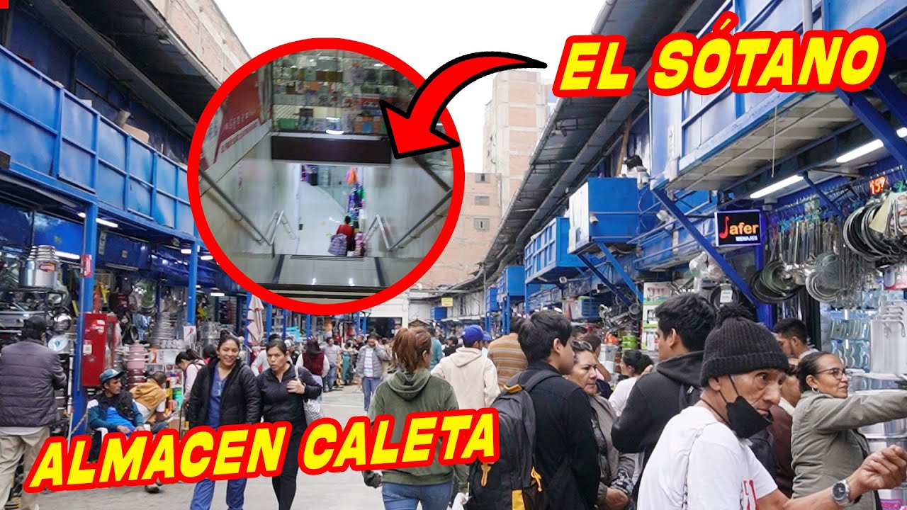 OLLAS BARATAS en el Centro de Lima | ALMACEN CALETA (EL SÓTANO) 😱