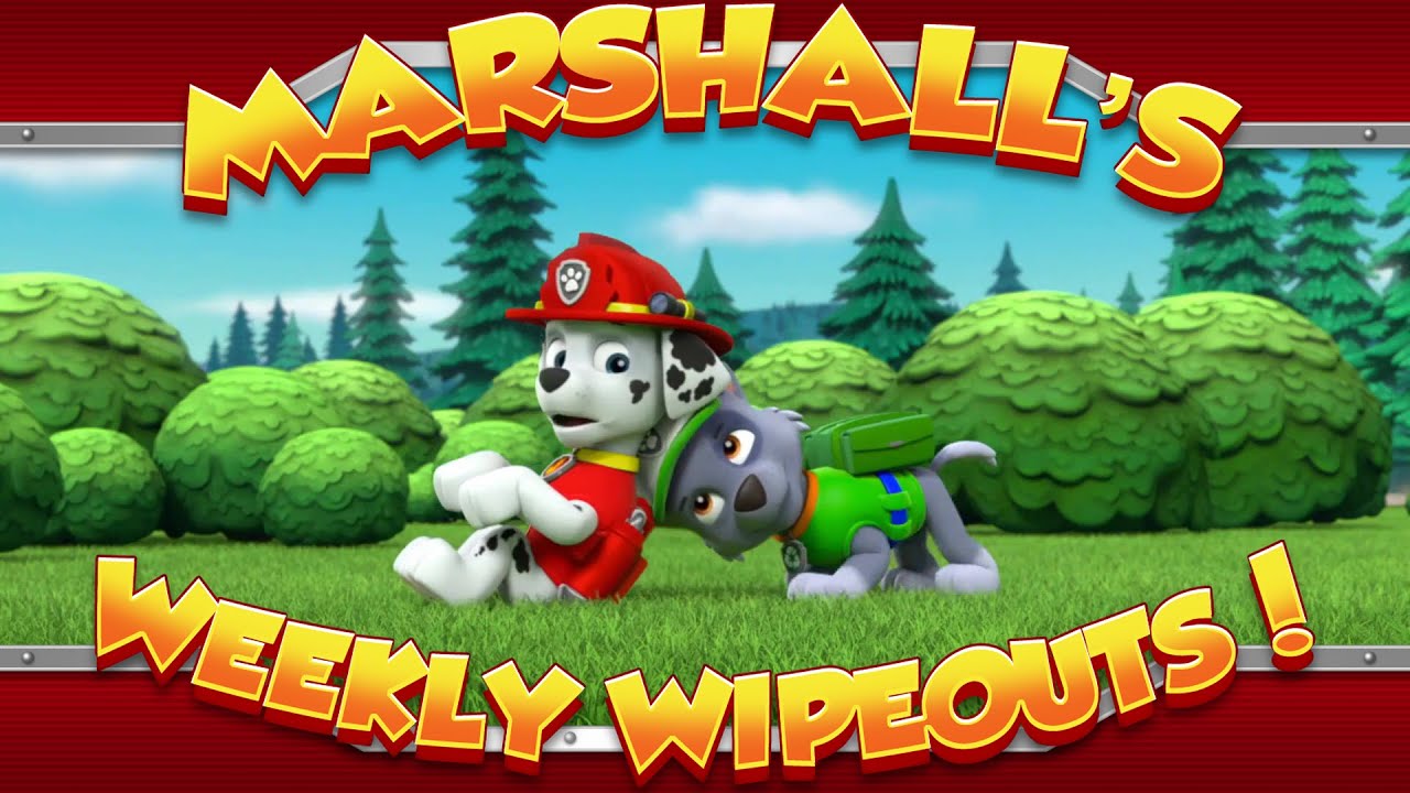 Marshall's Weekly Wipeouts! (Season 3 - Pups Get Skunked!)
