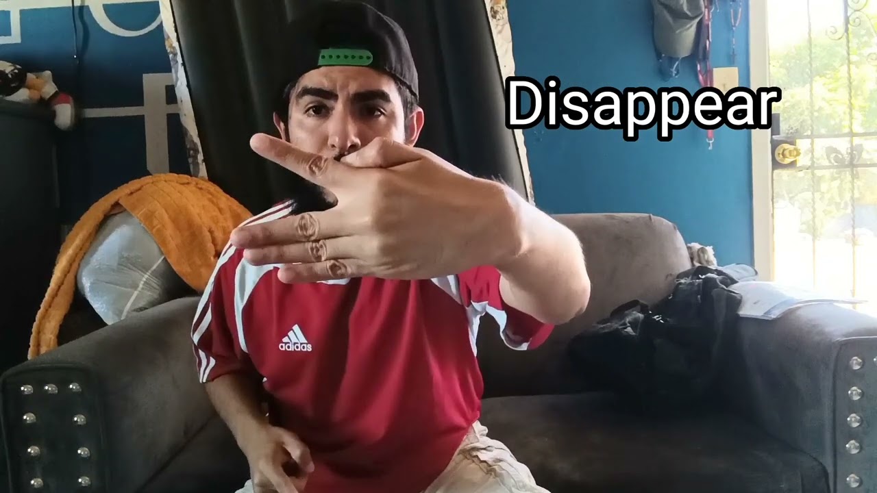 Disappear ASL(Sign Language)- Deaf
