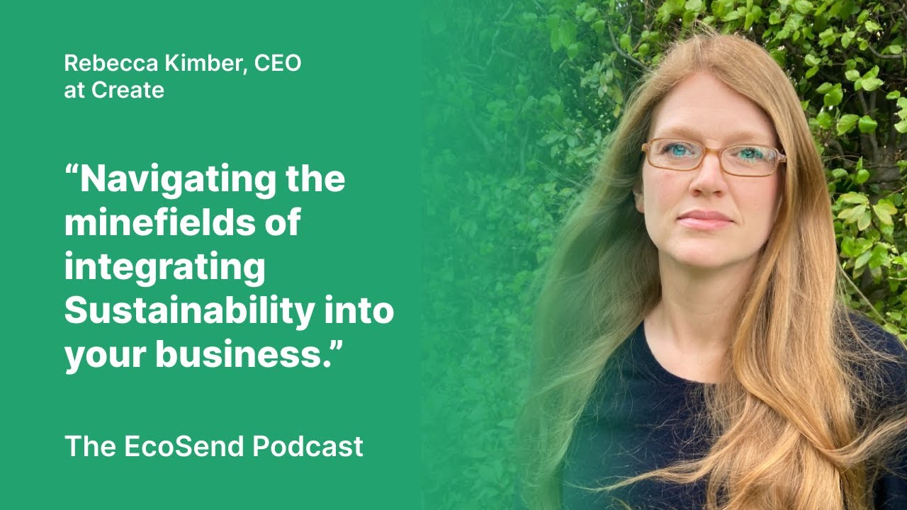 💣 Navigating the minefields of integrating Sustainability into your business, with Rebecca Kimber
