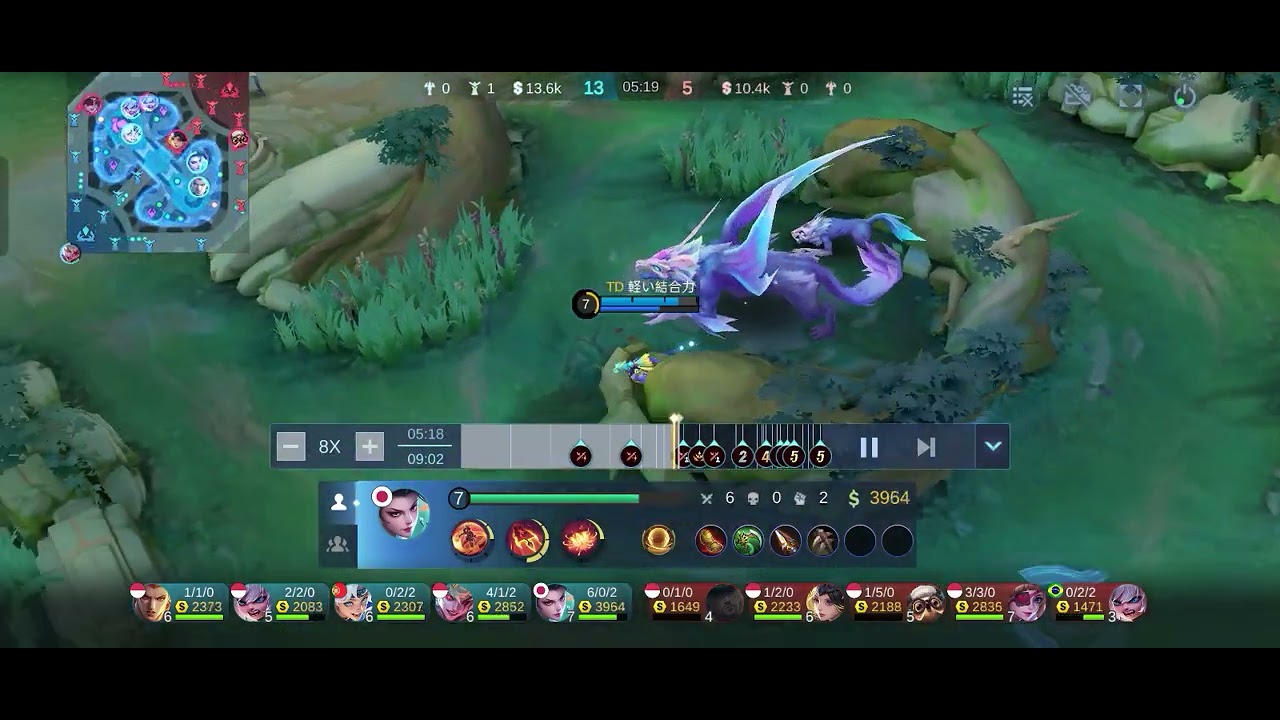 Detik-detik hanabi saveg#mlbb