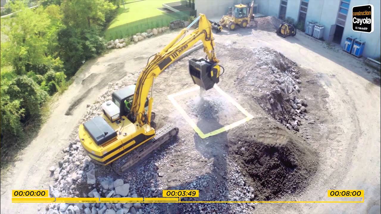 MB Crusher, godet concasseur