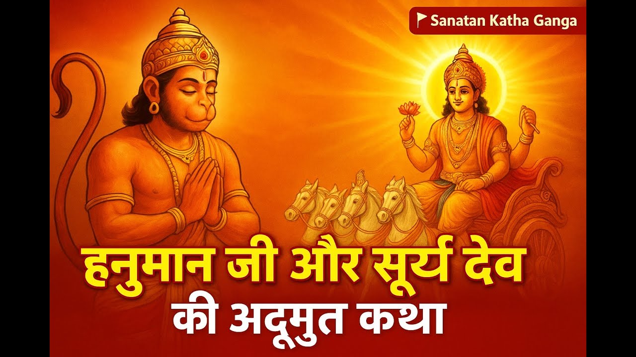 हनुमान जी और सूर्यदेव की अद्भुत कथा | गुरु दक्षिणा का रहस्य | Sanatan Katha Ganga
