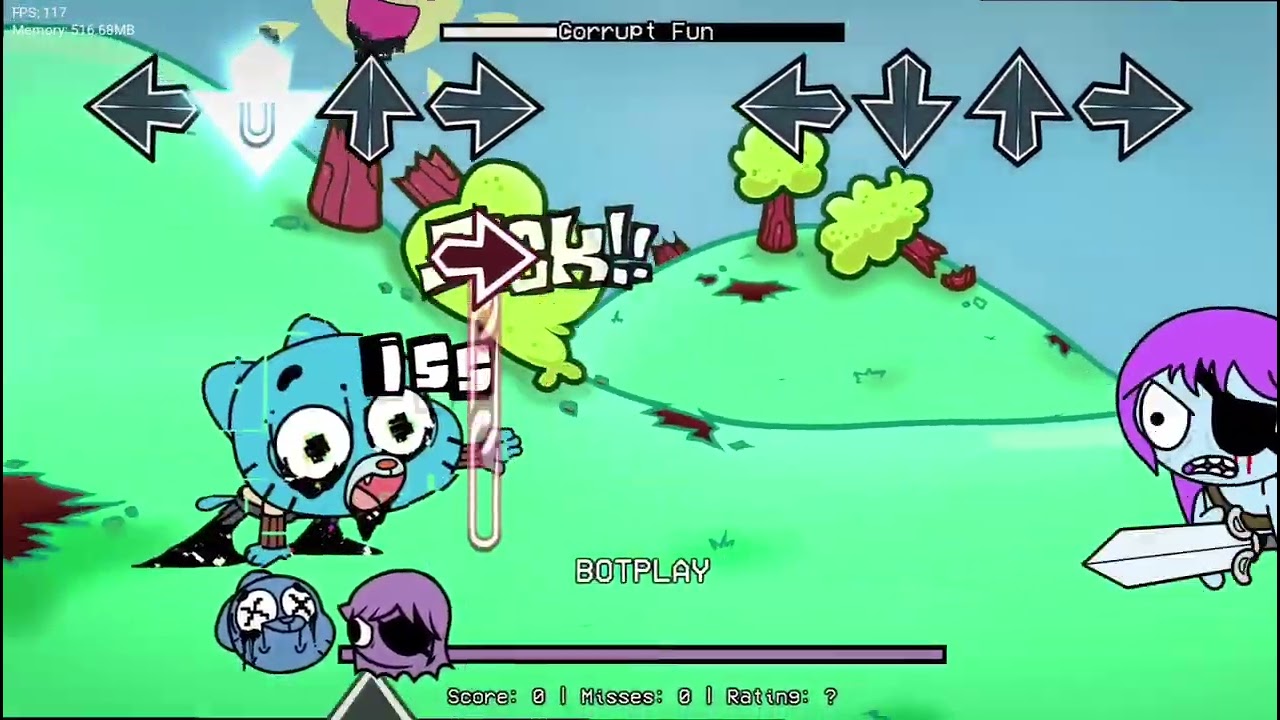 Corrupt-fun (v3) full official gameplay [ song by crie]