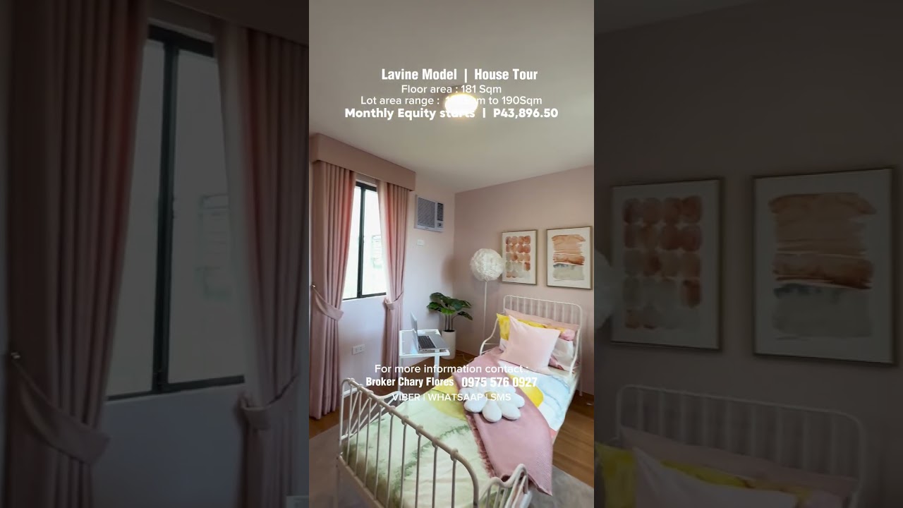 181 Sqm 5Bedroom Lavine House | Sentrina Alaminos Laguna | Starts at P43,897 Monthly Equity