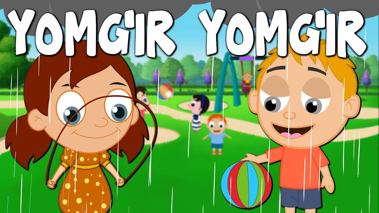 Yomg'ir yomg'ir ket | Rain Rain Go Away in Uzbek | Узбекские детские песни / Болалар учун кушиклар