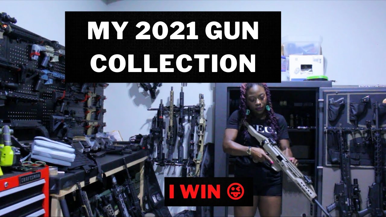 My 2021 Gun Collection…I WIN 🙋🏾‍♀️🤷🏾‍♀️😜 #womanmarine Edition #guncollection