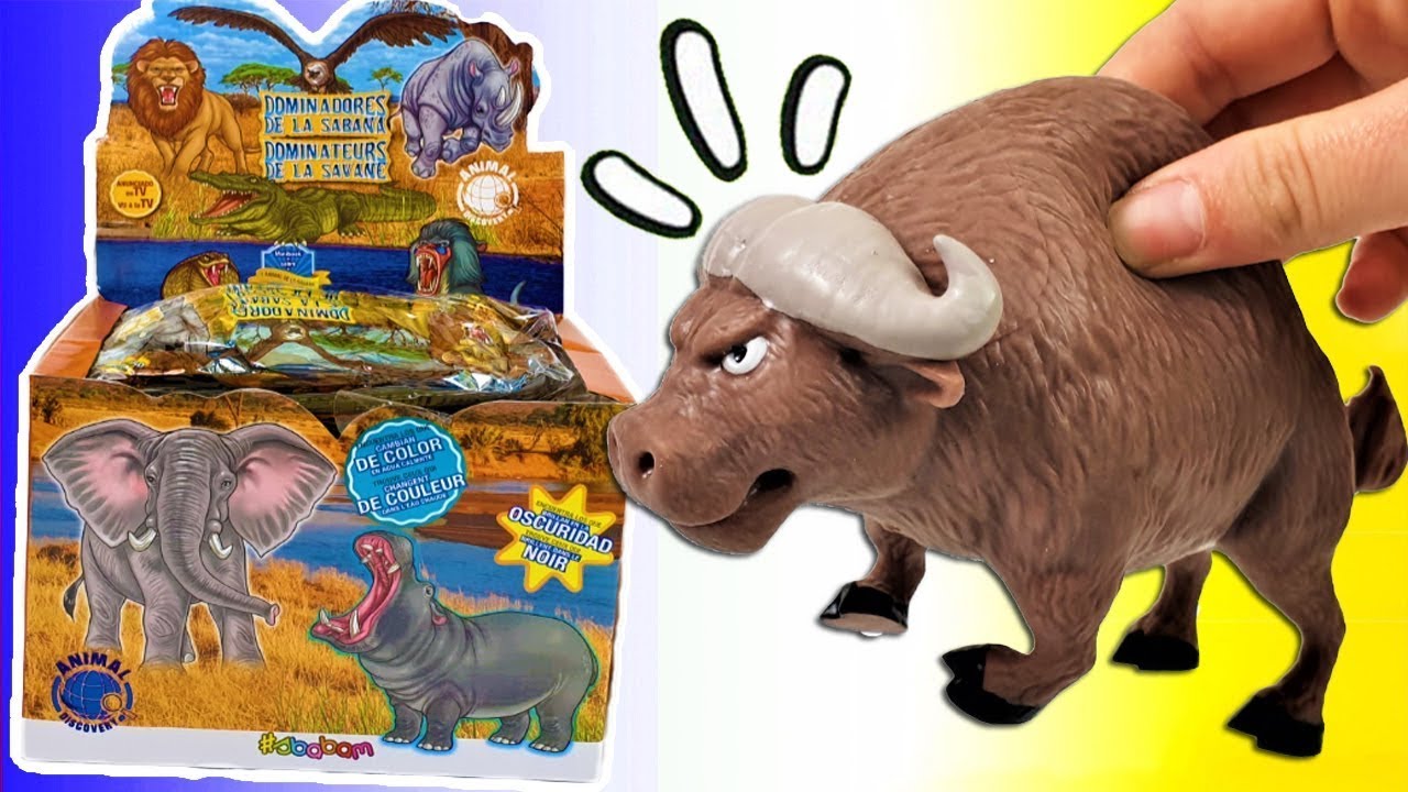BUFALO, HIPOPOTAMO, JABALI AFRICANO | SUPER BLANDITOS Y ESTIRABLES | Dominadores de la Sabana