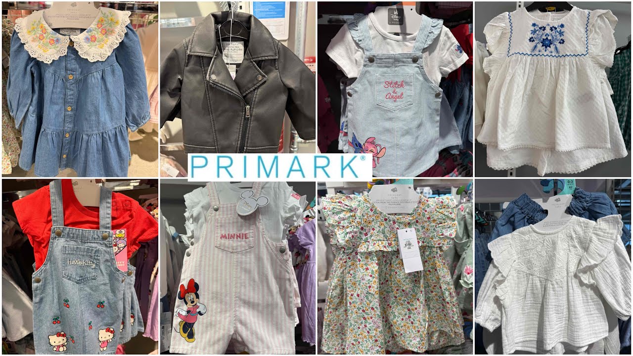 Primark baby girls clothes new collection / march 2025