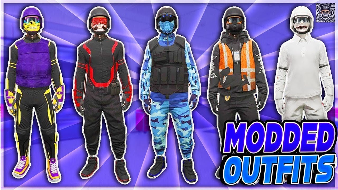 ✅TOP 5 MODDED OUTFIT CONJUNTOS MODEADOS SIN HACKS GTA 5 ONLINE【PS4/PS5/XboxOne/Pc】