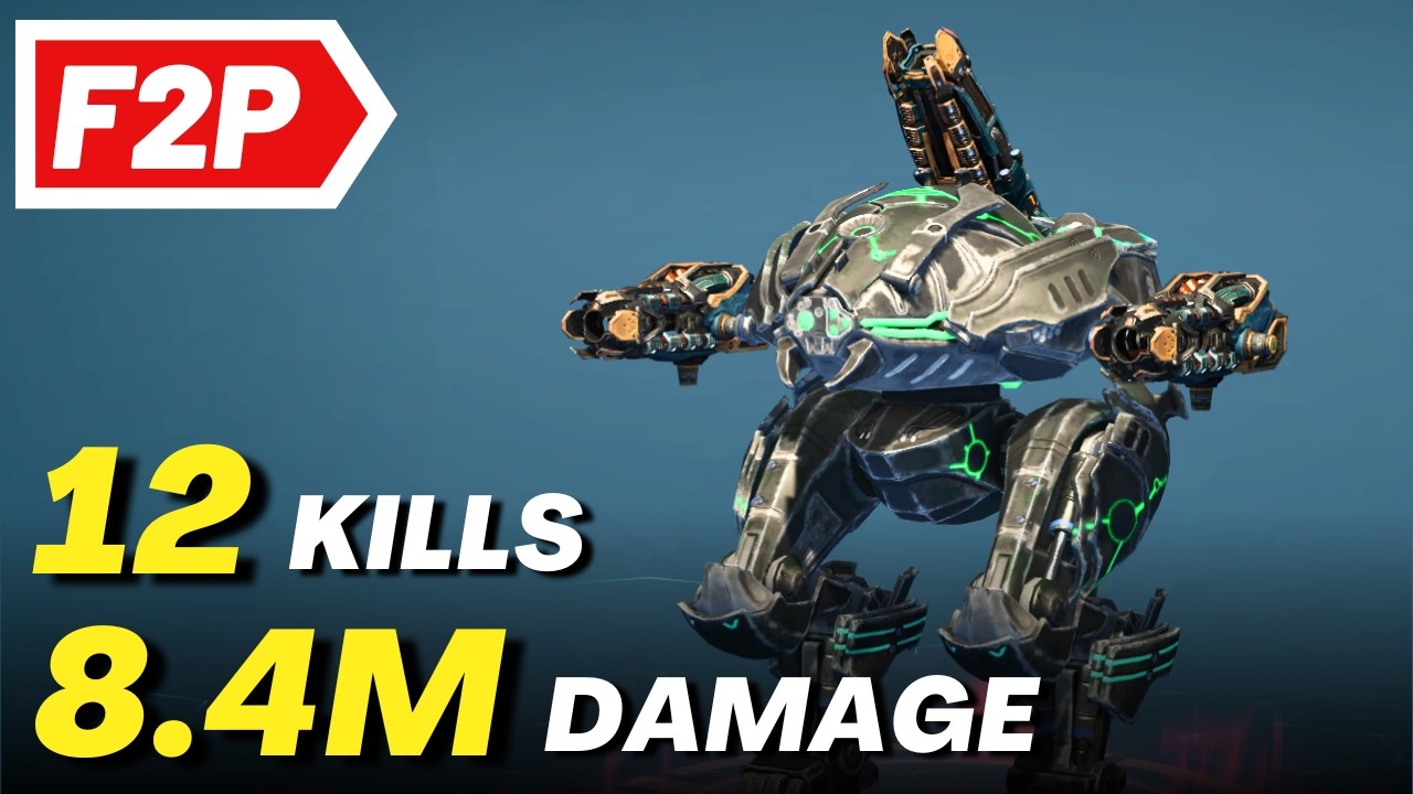 Fenrir Still Strong ! - War Robots Free to Play Gameplay- WR F2P