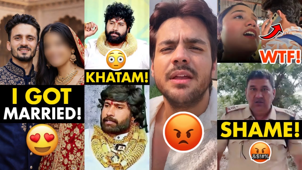 FULLY EXPOSED! He Gets Destroyed&hellip;😨💀, I Got Married, Police Officer&rsquo;s Shocking Act, Ashish Chanchlani
