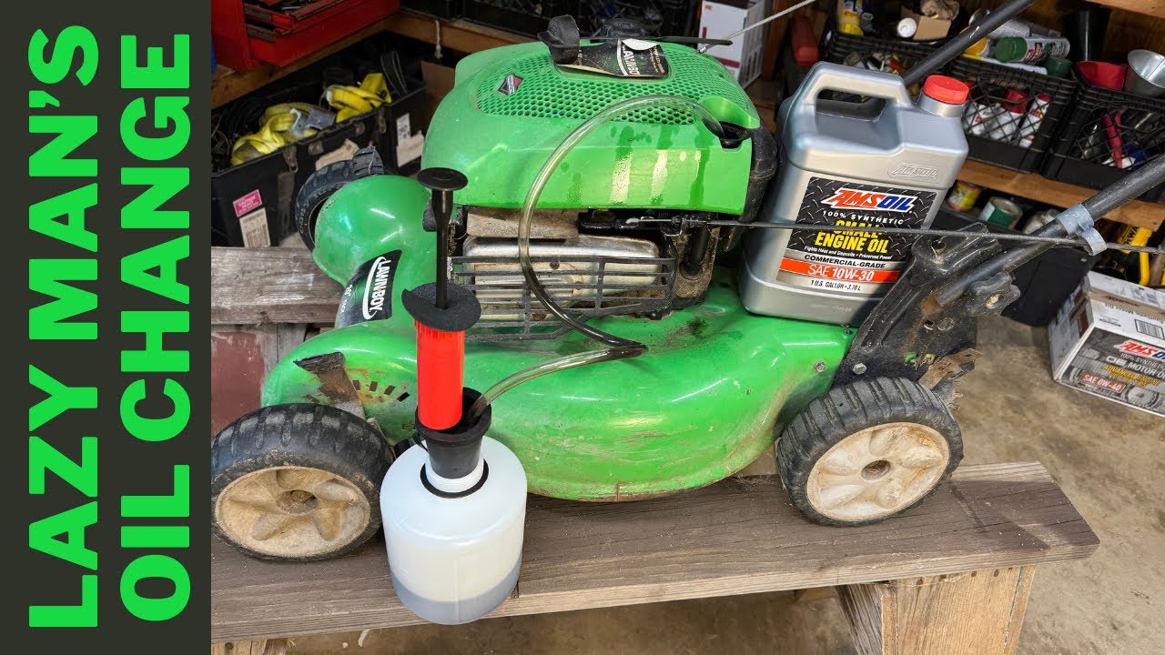 Lawn Mower Oil Change Pump