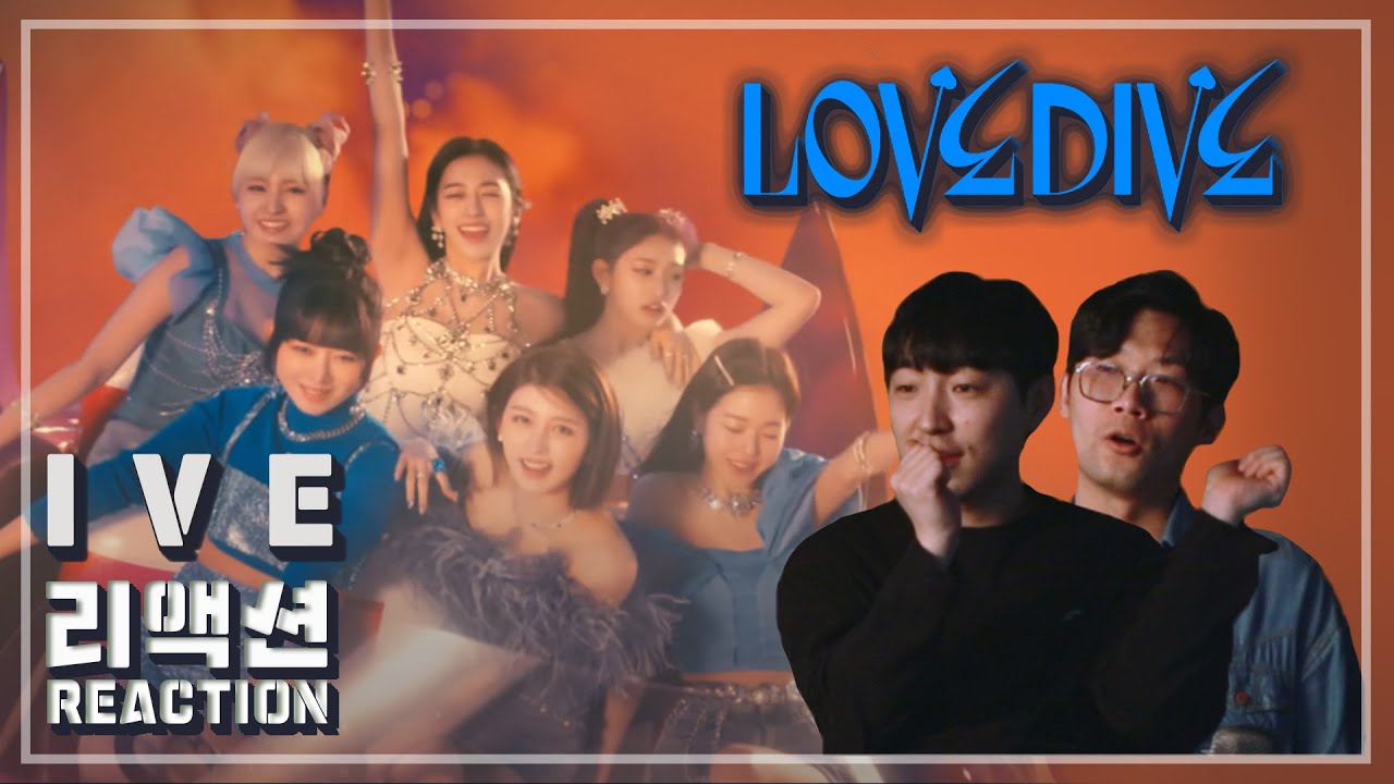 IVE - ‘LOVE DIVE’ Music Video MV Reaction / 아이브 - '러브다이브' 리액션🎬