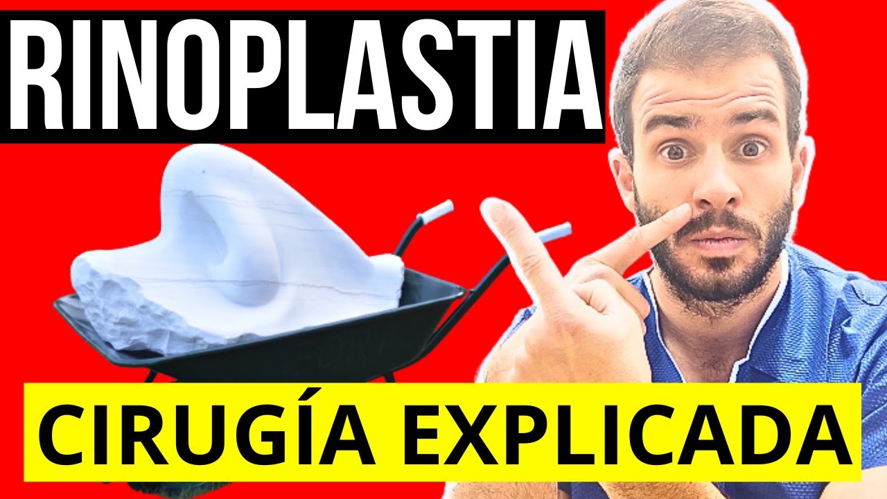 Rinoplastia: Cirugía estética y funcional de la nariz. Riesgos, complicaciones y postoperatorio