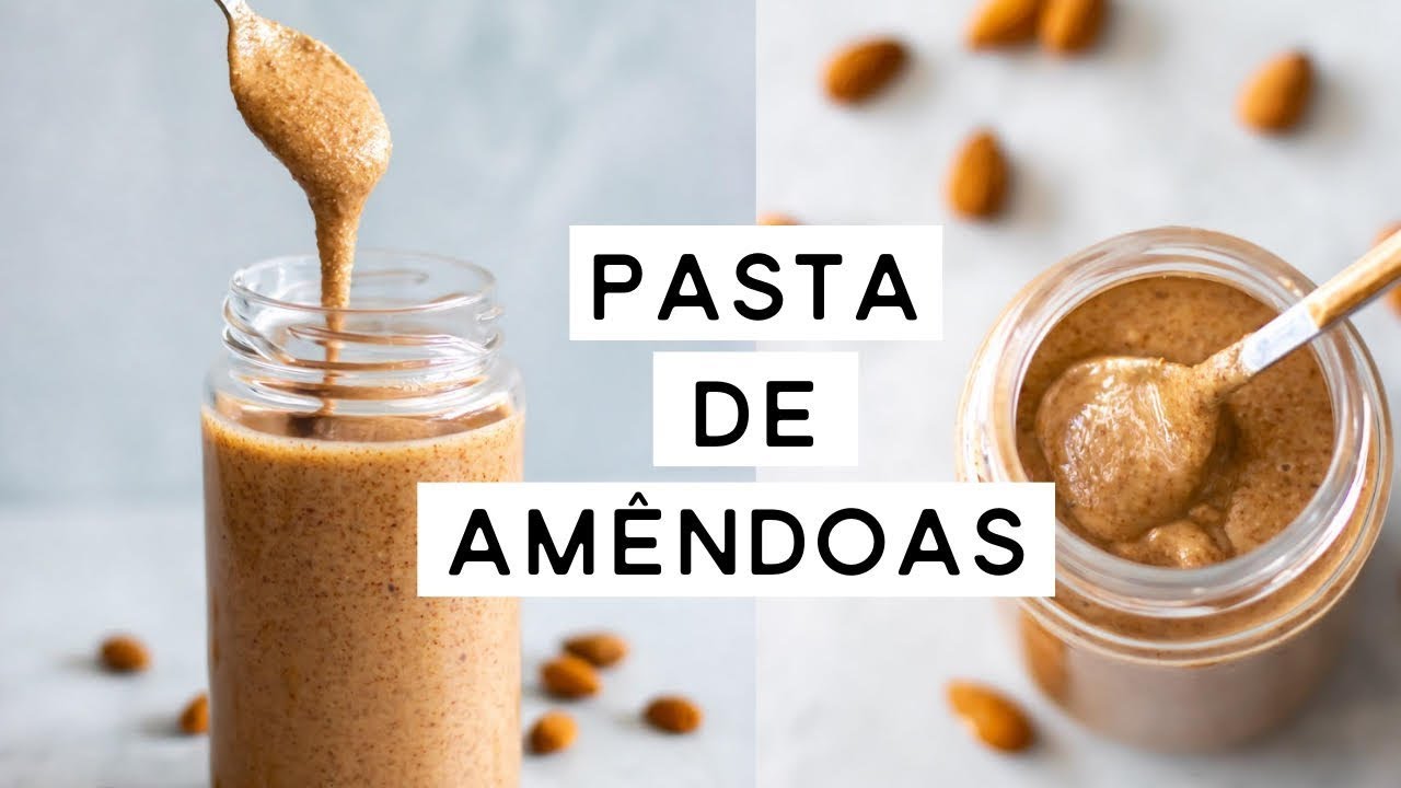 PASTA DE AMÊNDOAS - fácil, gostosa, versátil | PLANTTE