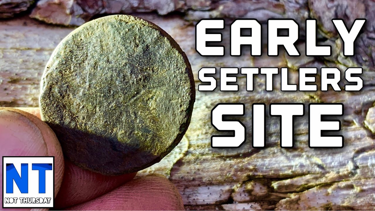 Finding an early settlers site in New Hampshire and metal detecting it