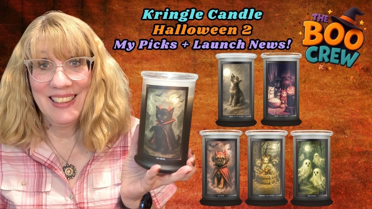 Kringle Candle Halloween The Boo Crew Collection - My Picks + Launch News!