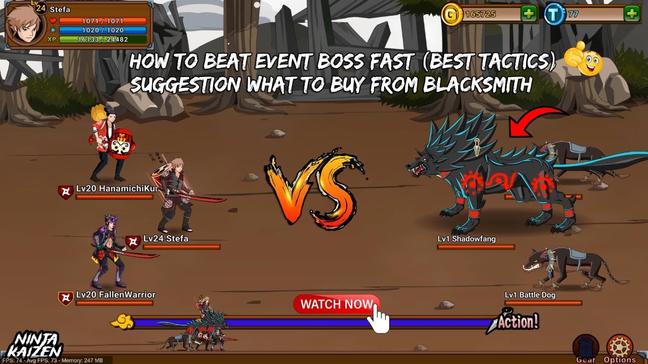 Ninja Kaizen - Fastest Way To Beat Event Boss + What To Buy In Market - 2024