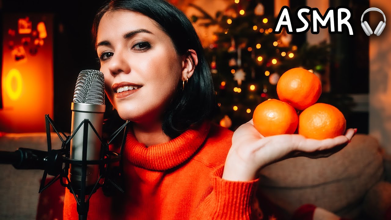 ASMR mit Mandarinen 🍊| Whisper & Eating Sounds