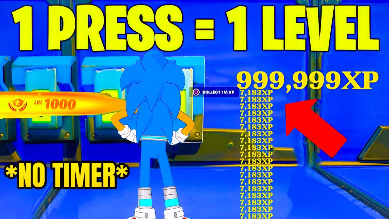 INSANE *EASY* Fortnite *AFK* XP GLITCH! (950k a Min!) Not Patched! 🤩😱
