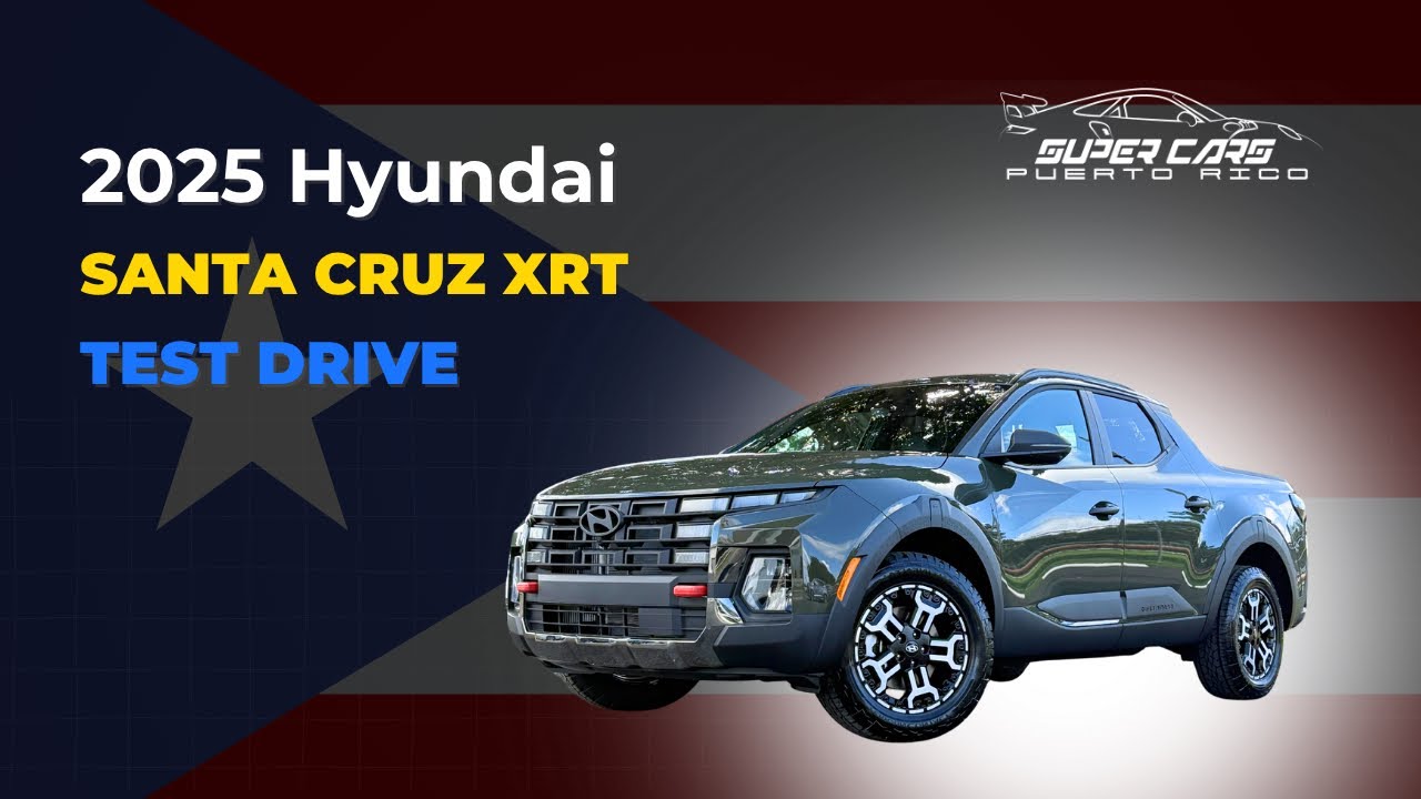 2025 Hyundai Santa Cruz XRT - TEST DRIVE - Review Boricua