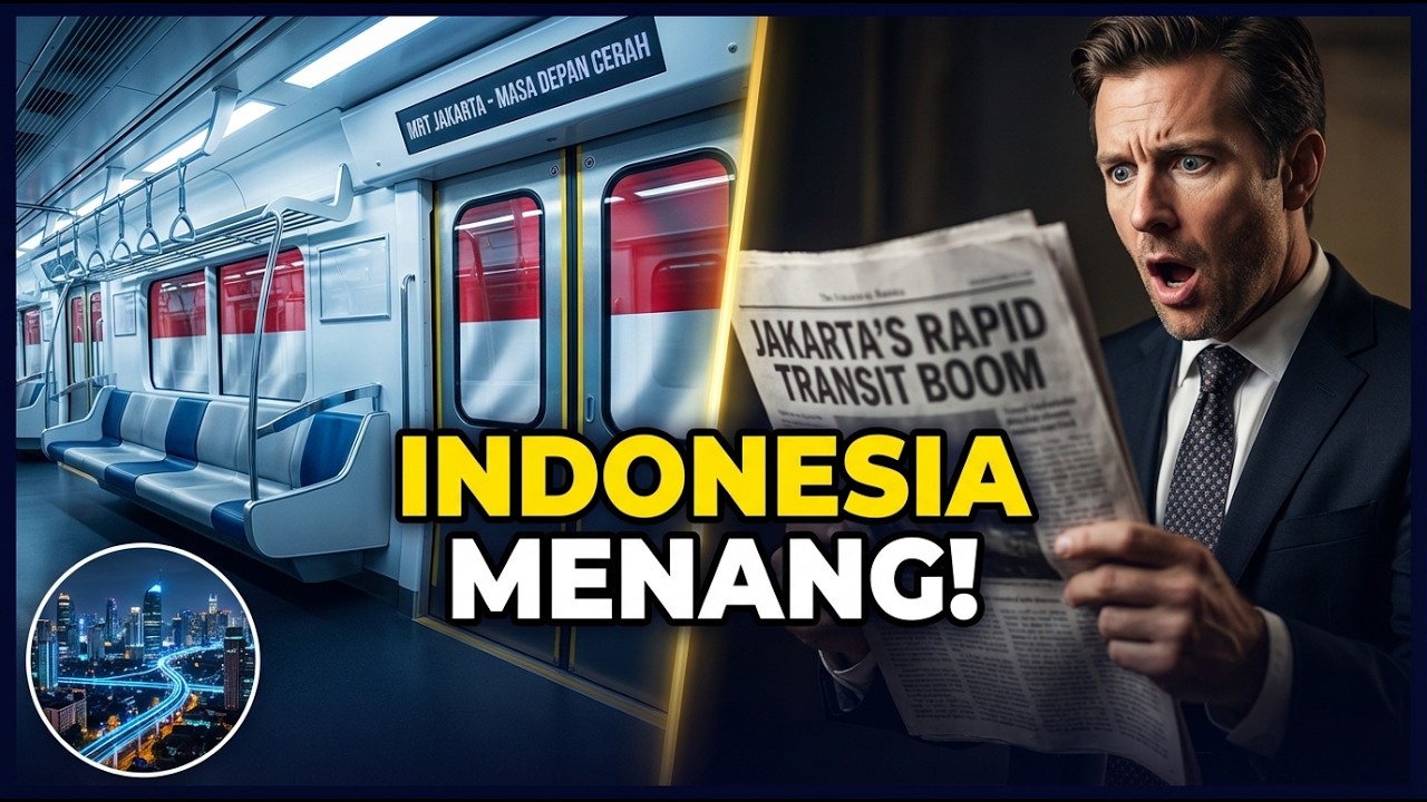 Banyak negara Barat terkejut dengan perluasan jaringan kereta api perkotaan di Indonesia pada 2026