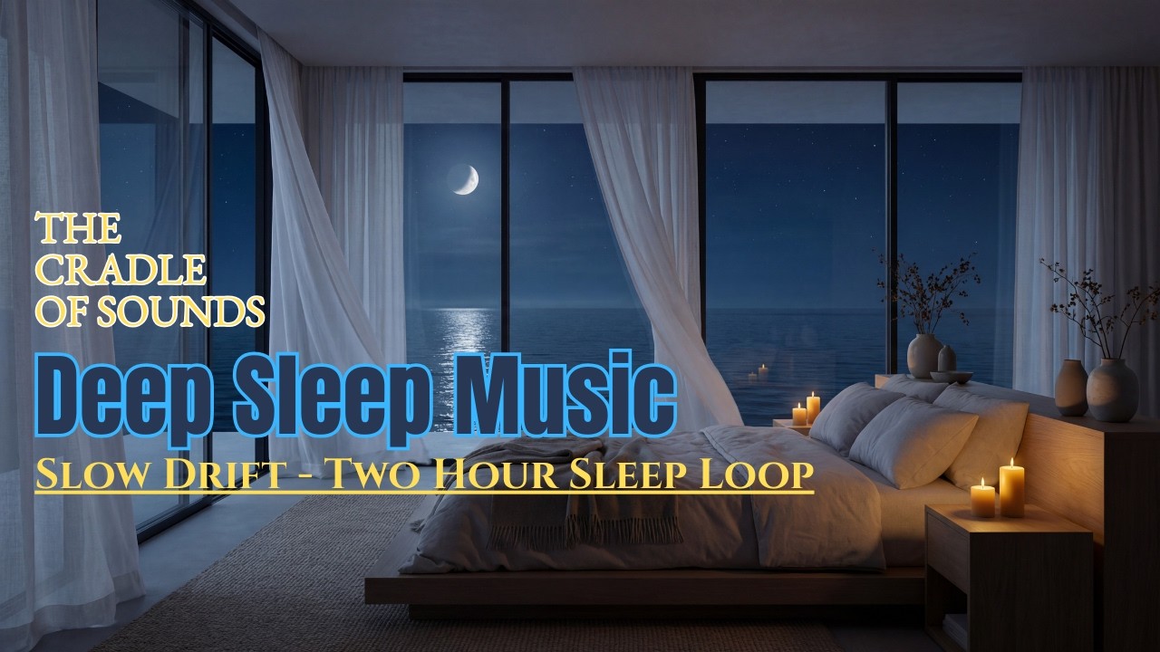 Deep Sleep Music | The Cradle of Sounds - Slow Drift | Two Hour Sleep Loop