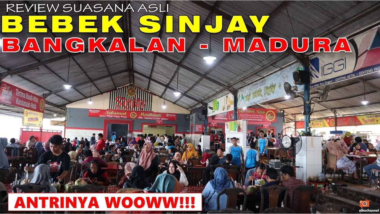 Bebek Sinjay Bangkalan Madura - ENAK tapi ANTRINYA WOOOWWW!!!