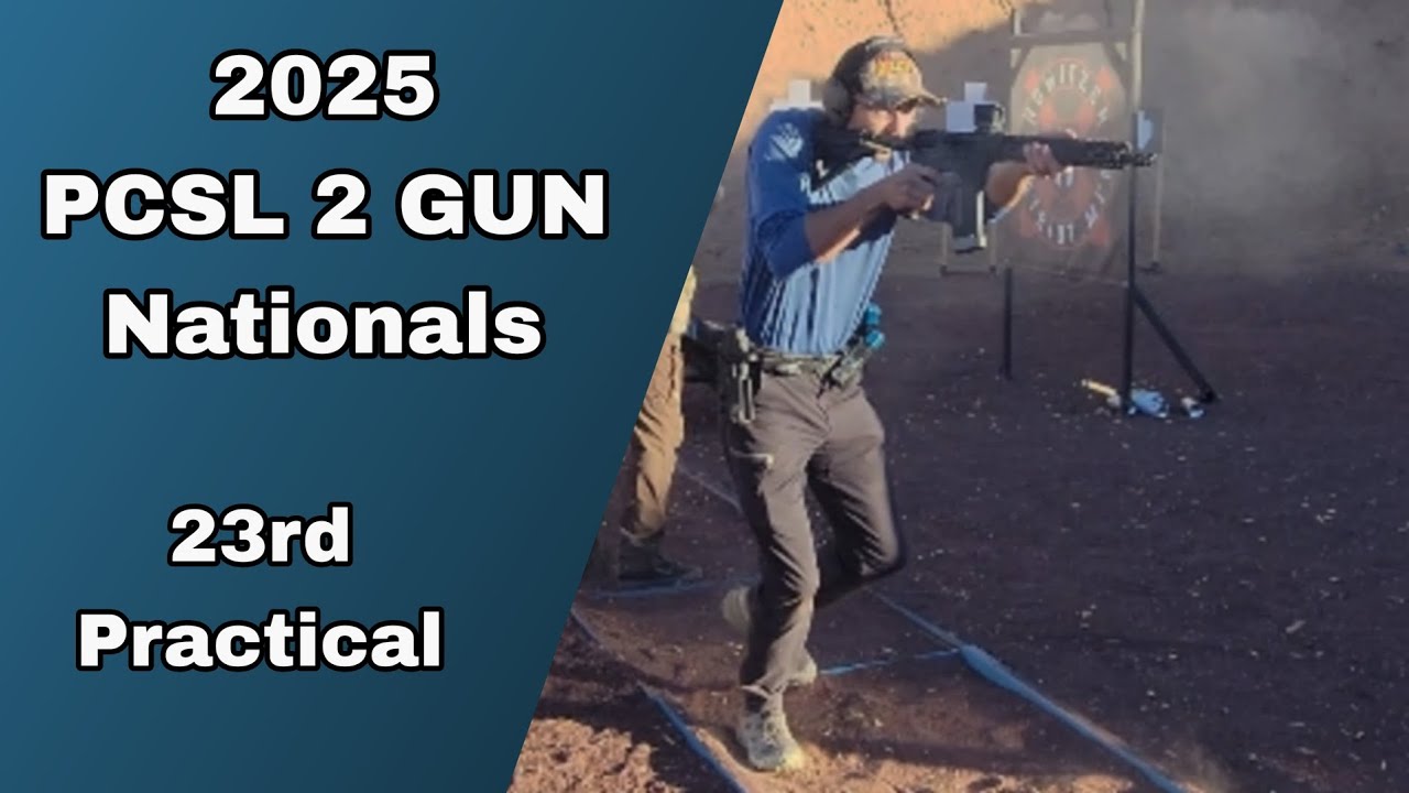 PCSL 2025 2 Gun Nationals - 23rd Practical - 81%