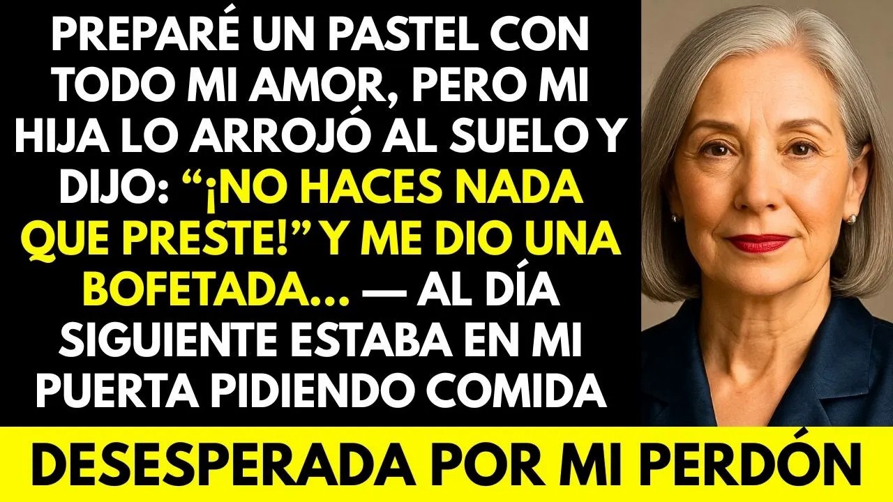 Mi hija me dio una bofetada y dijo No haces nada que preste — Esa noche ya no vivía aquí