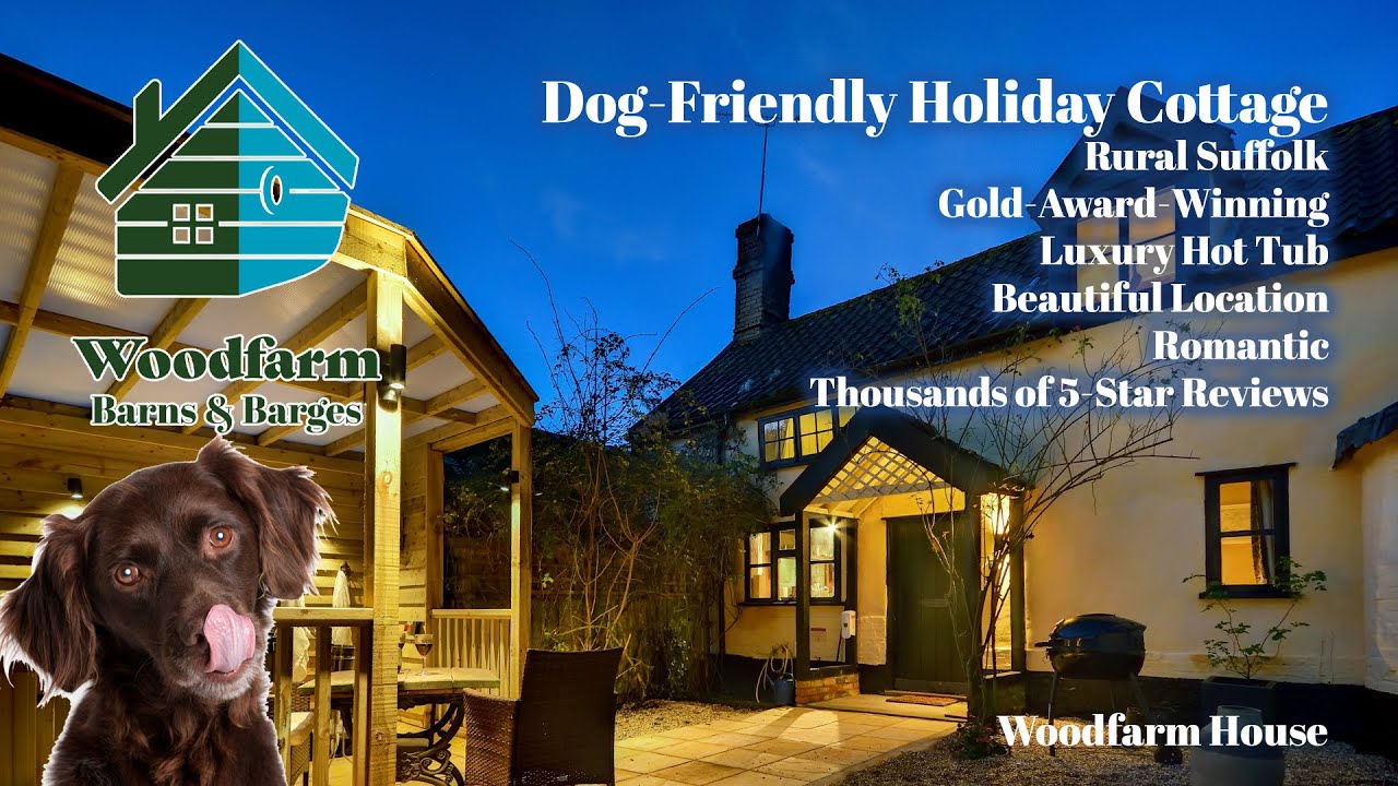 Woodfarm House Dog Friendly holiday cottage in Suffolk