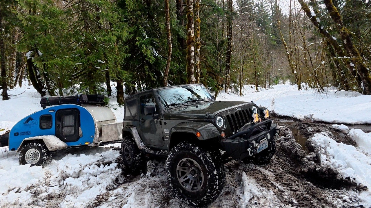 We Almost Didn&rsquo;t Make It&hellip; Winter Camping in Our Teardrop