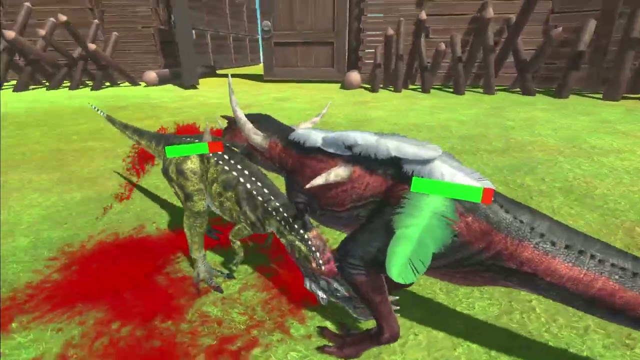 Indosaurus vs Alioramus 