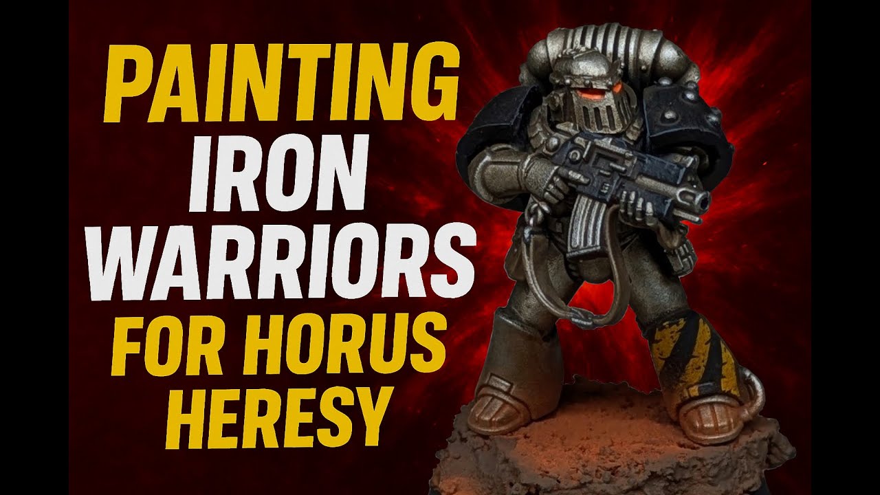 Painting Iron Warriors For Horus Heresy Made Simple