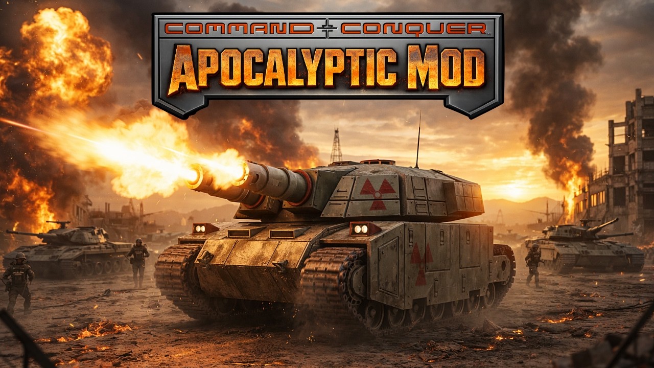 Command & Conquer Generals Zero Hour | Apocalyptic Mod 1v7 Brutal – When Everything Burns